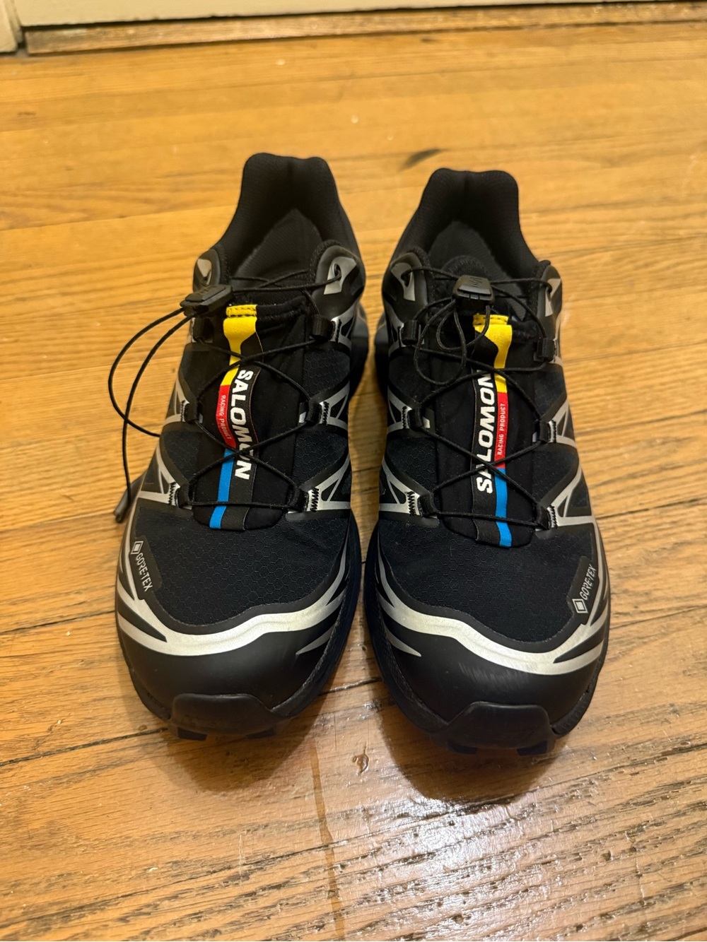 Salomon XT-6 GTX Sneakers Black Silver W 9.5